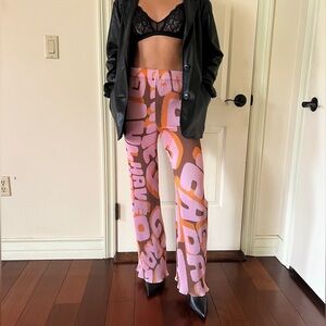 Arthur Apparel crinkle pants. US 2